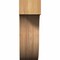 Ekena Millwork Del Monte Rough Sawn Corbel, Western Red Cedar, 4"W x 12"D x 12"H COR04X12X12DEL00RWR - alternate 2